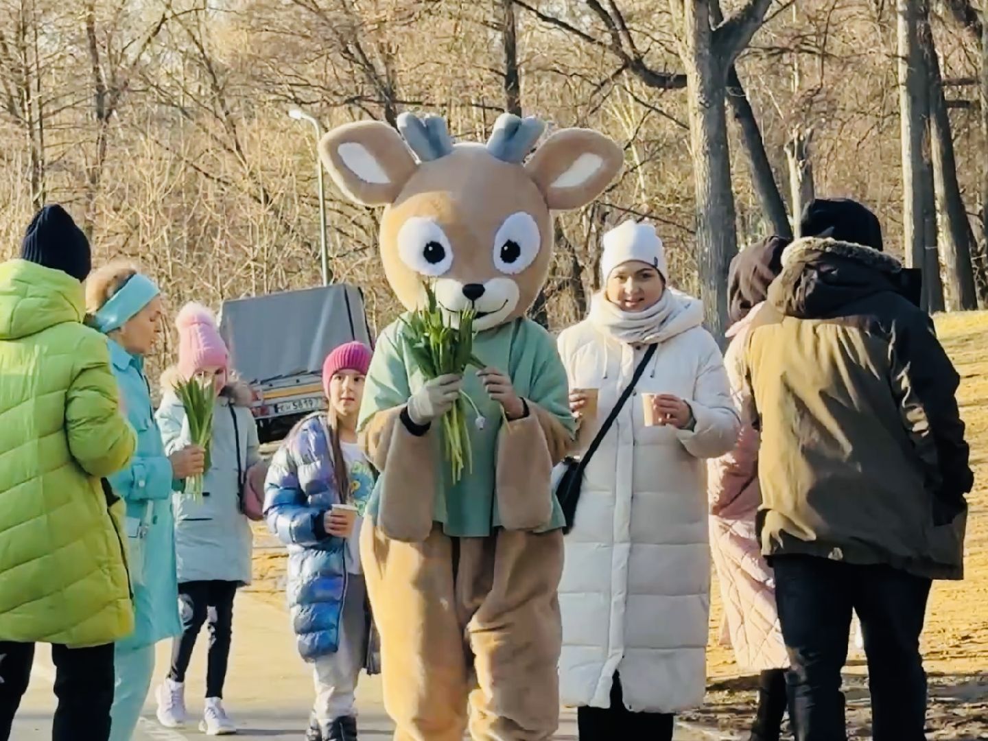 раменское, парк, 8 марта, международный женский день,