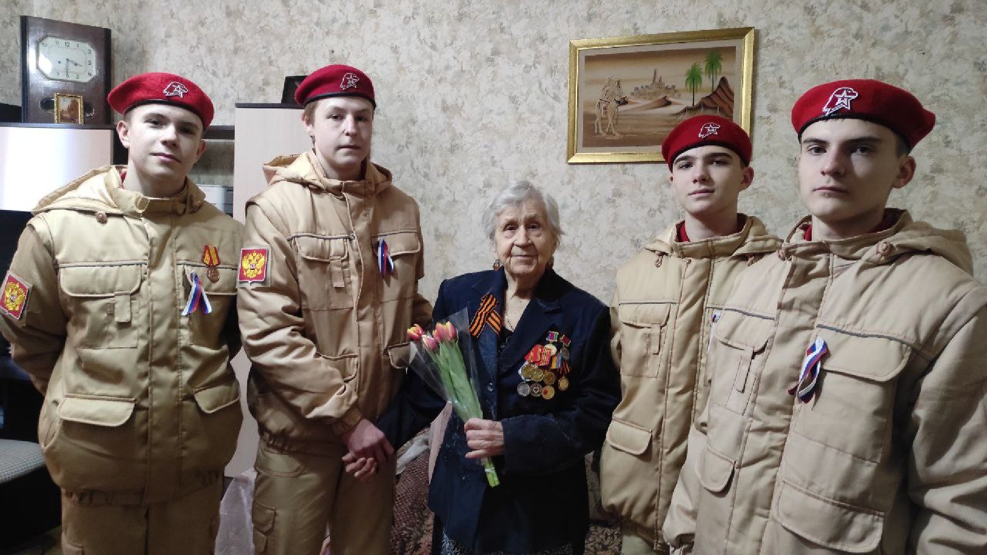 подольск, 8 марта, юнармия,