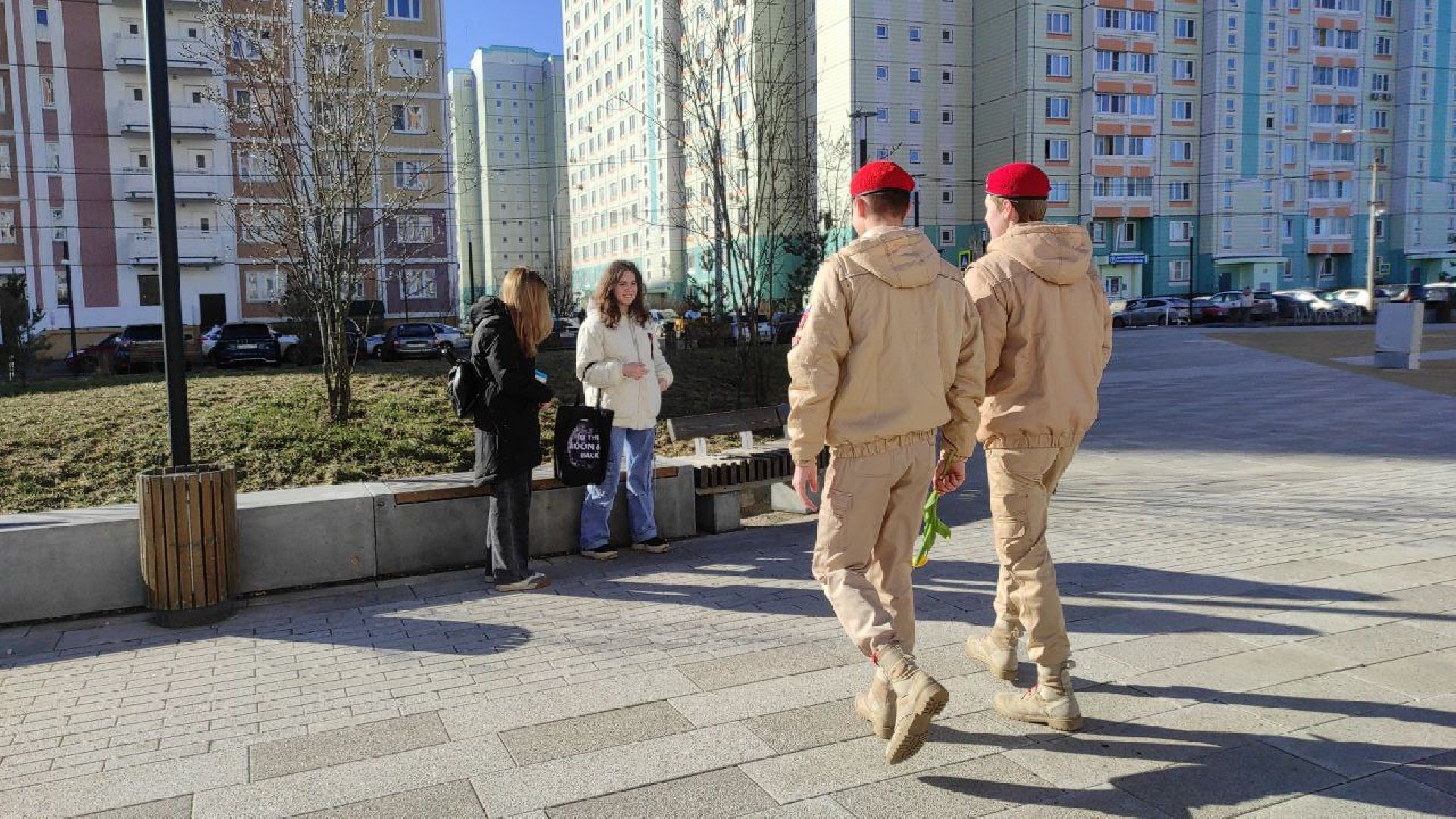 подольск, 8 марта, юнармия,