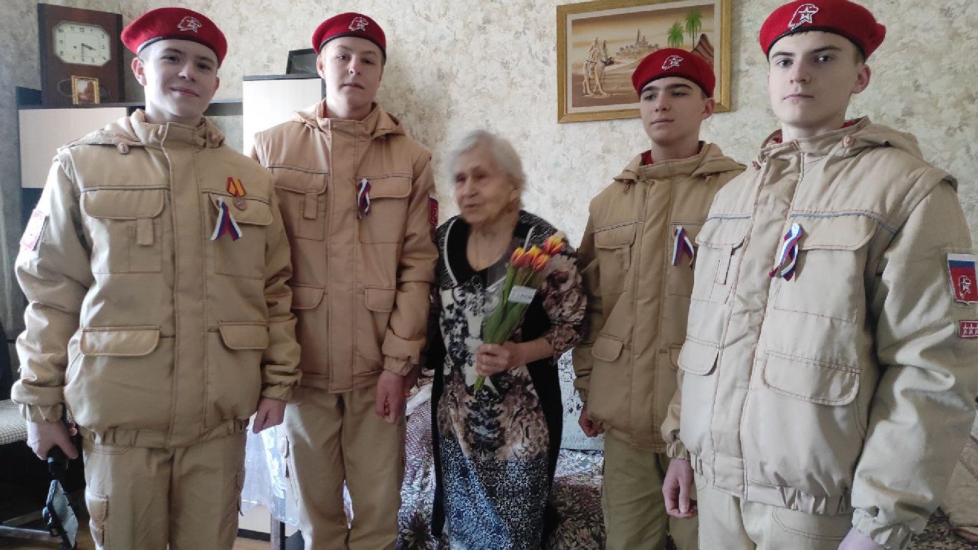 подольск, 8 марта, юнармия,