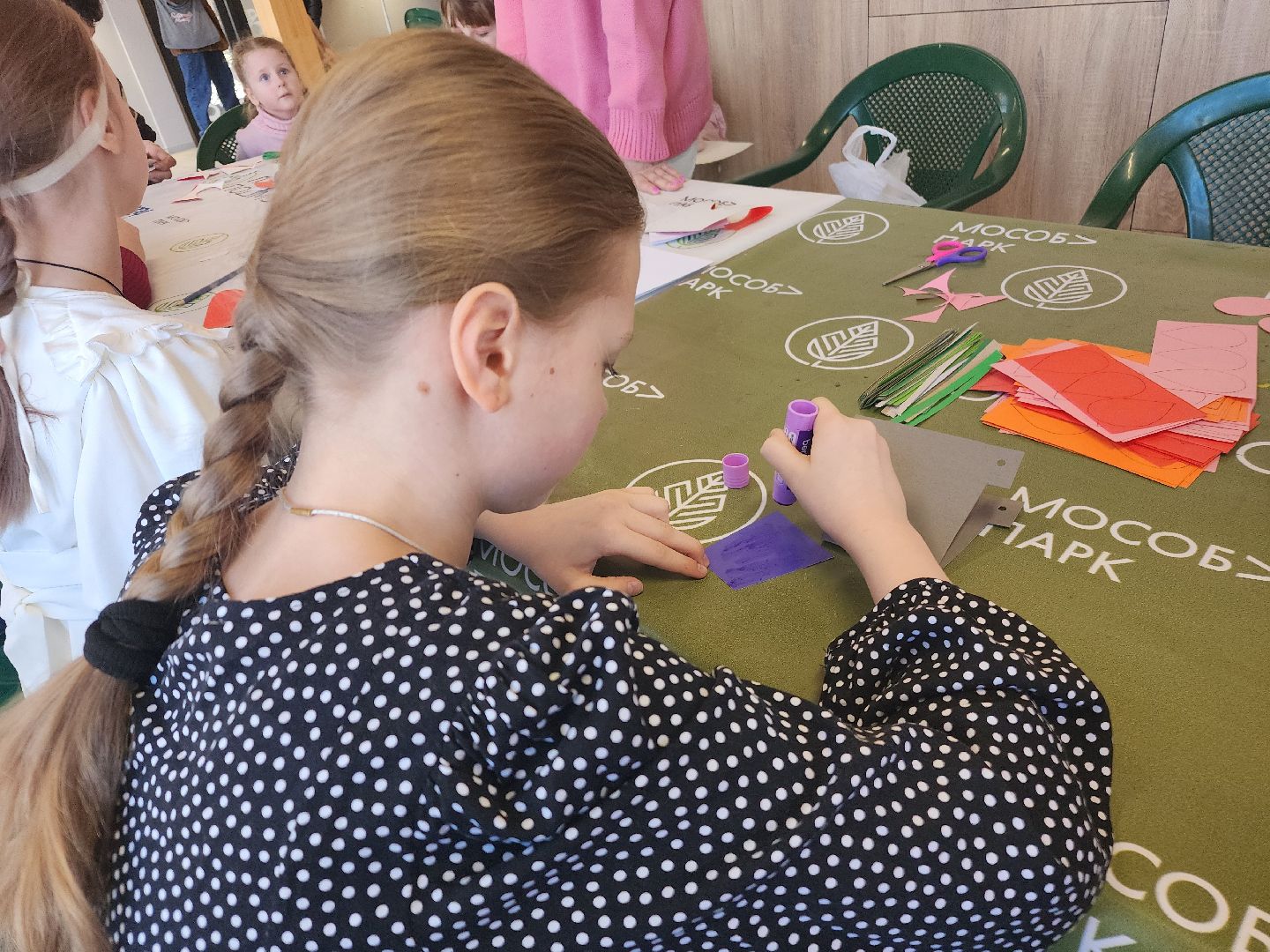 фрязино, лесопарк, международный женский день, поделки из бумаги,