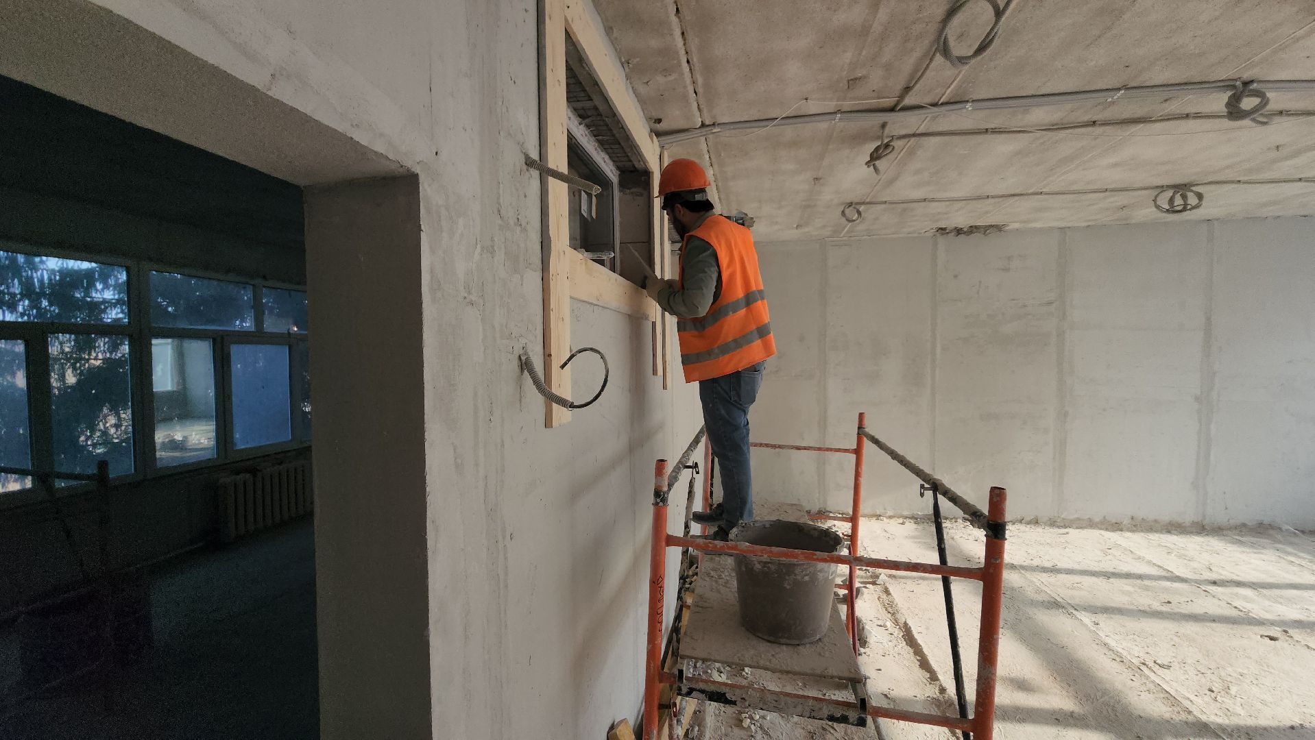 серпухов, школа 2, улица луначарского, капитальный ремонт школы, строительство,