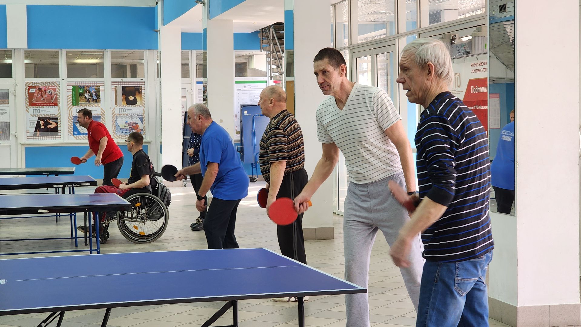 личное первенство, настольный теннис, спортсмены с овз, Ногинск, Богородский городской округ,