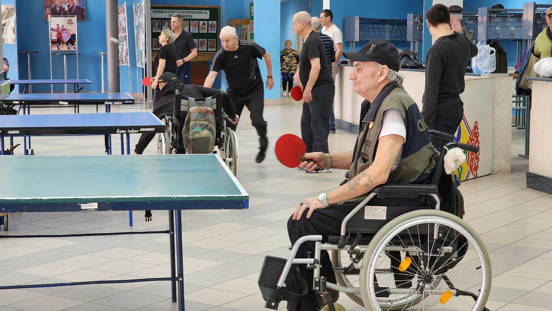 личное первенство, настольный теннис, спортсмены с овз, Ногинск, Богородский городской округ,