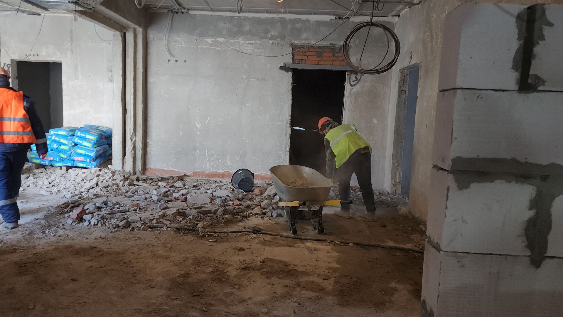 серпухов, подмосковье, капитальный ремонт школы,