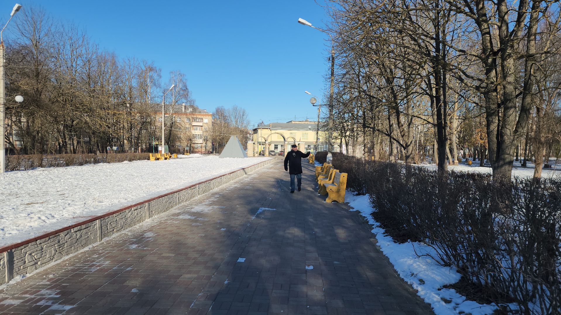 серпухов, аллея героев, день победы, парк питомник,