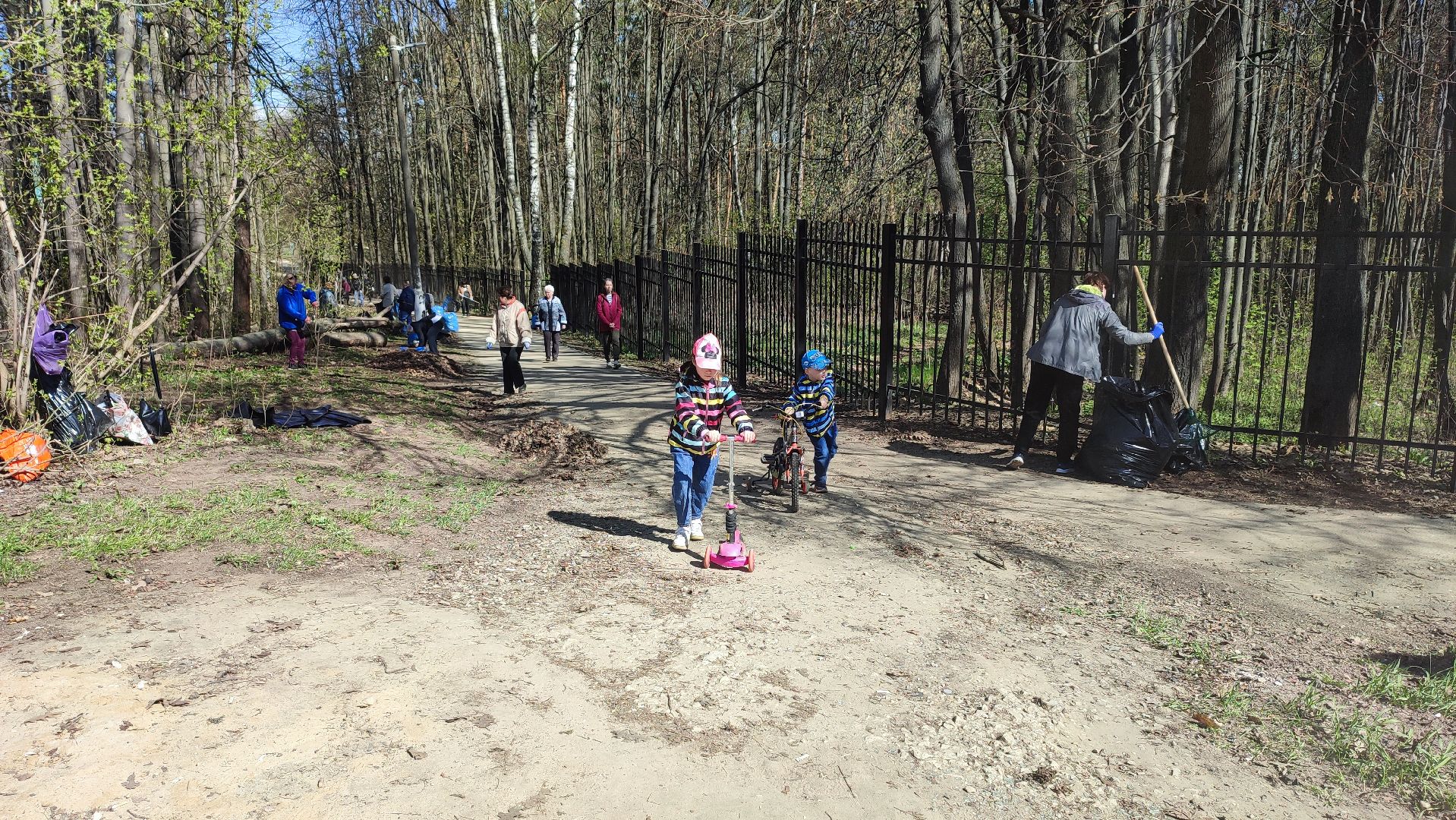 Кашира, субботник, благоустройство, парк