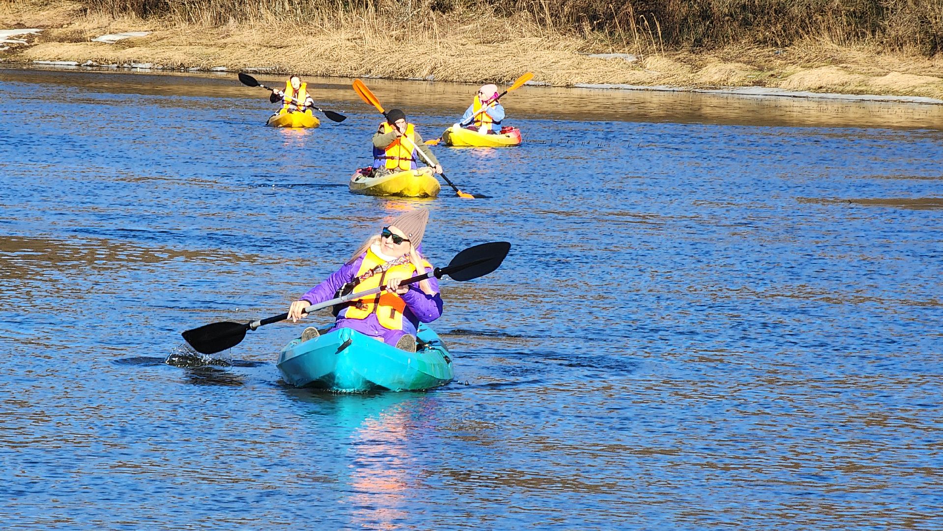 сплав на каяках, руза, каяки, спорт, экология, спорт в рузе,