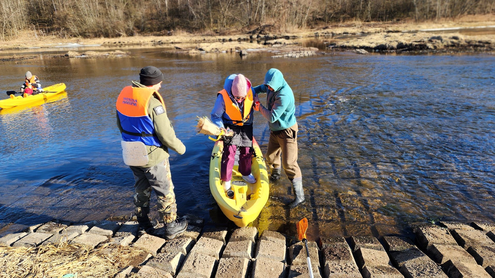 сплав на каяках, руза, каяки, спорт, экология, спорт в рузе,