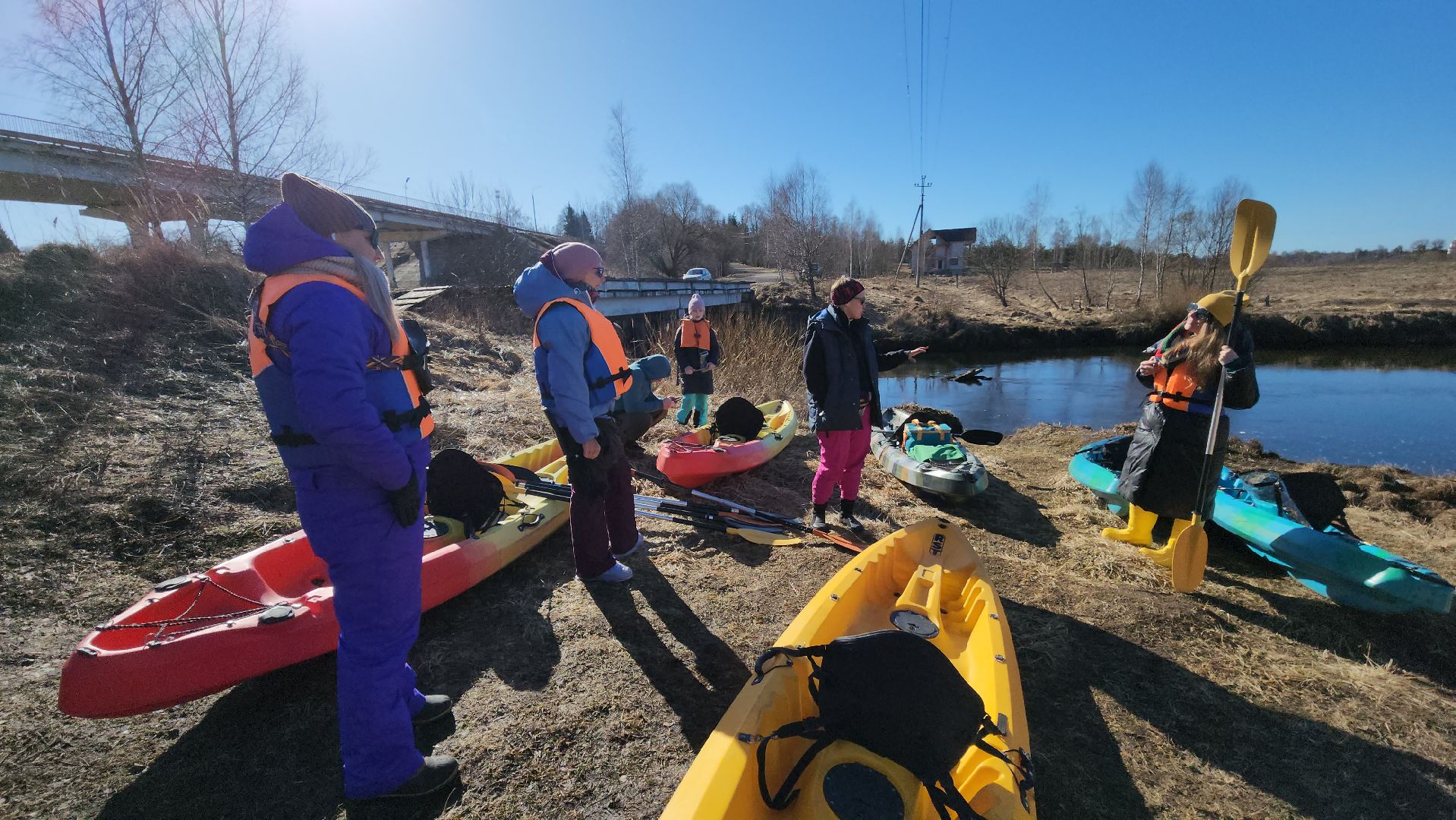 сплав на каяках, руза, каяки, спорт, экология, спорт в рузе,