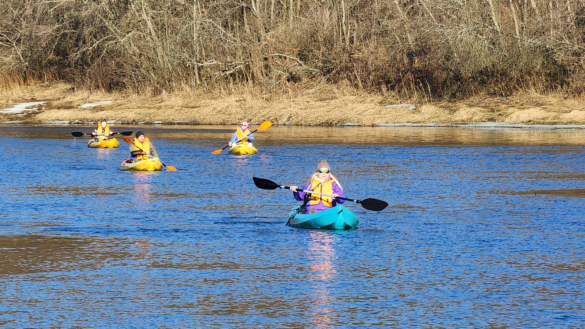 сплав на каяках, руза, каяки, спорт, экология, спорт в рузе,