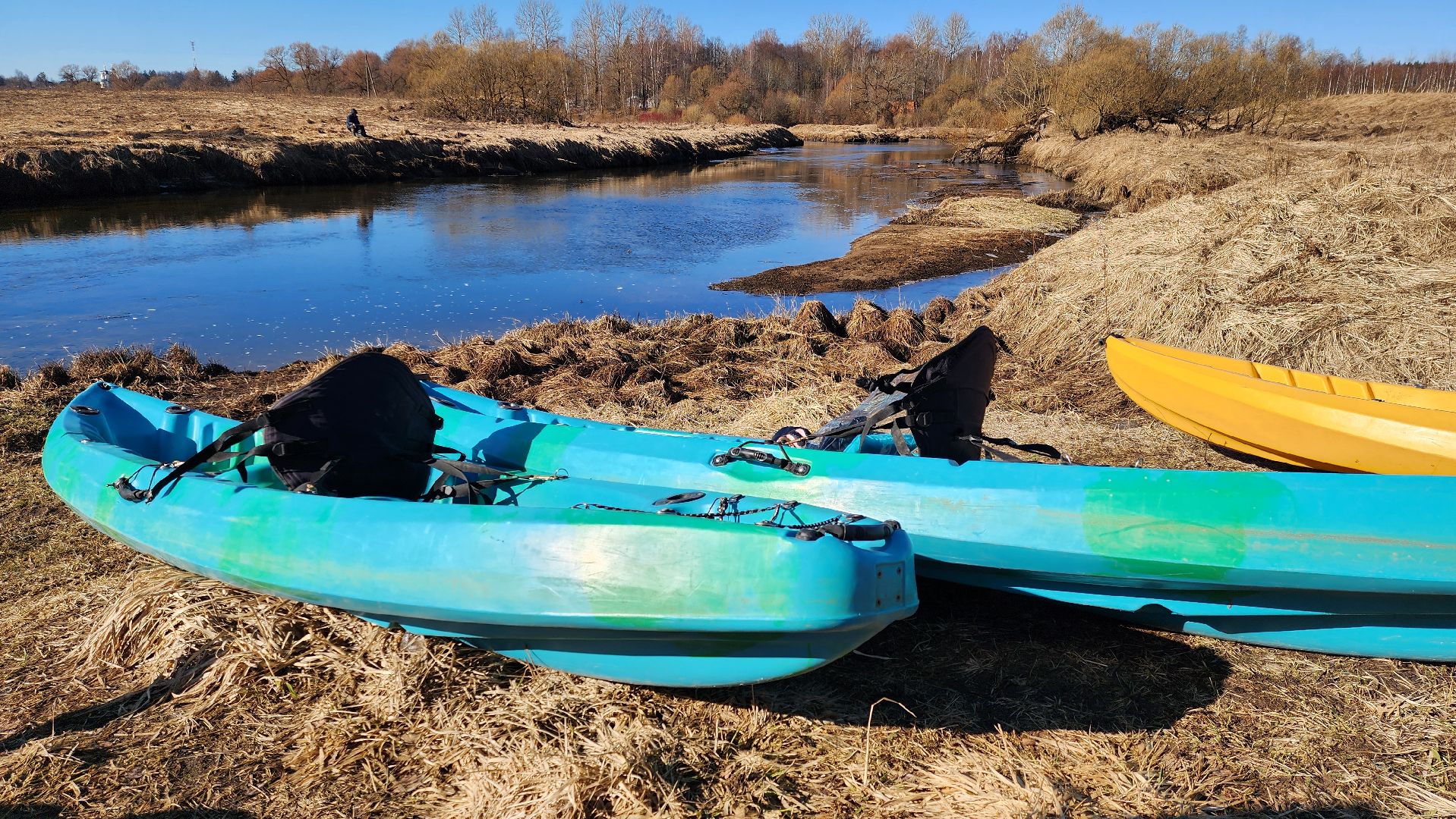 сплав на каяках, руза, каяки, спорт, экология, спорт в рузе,