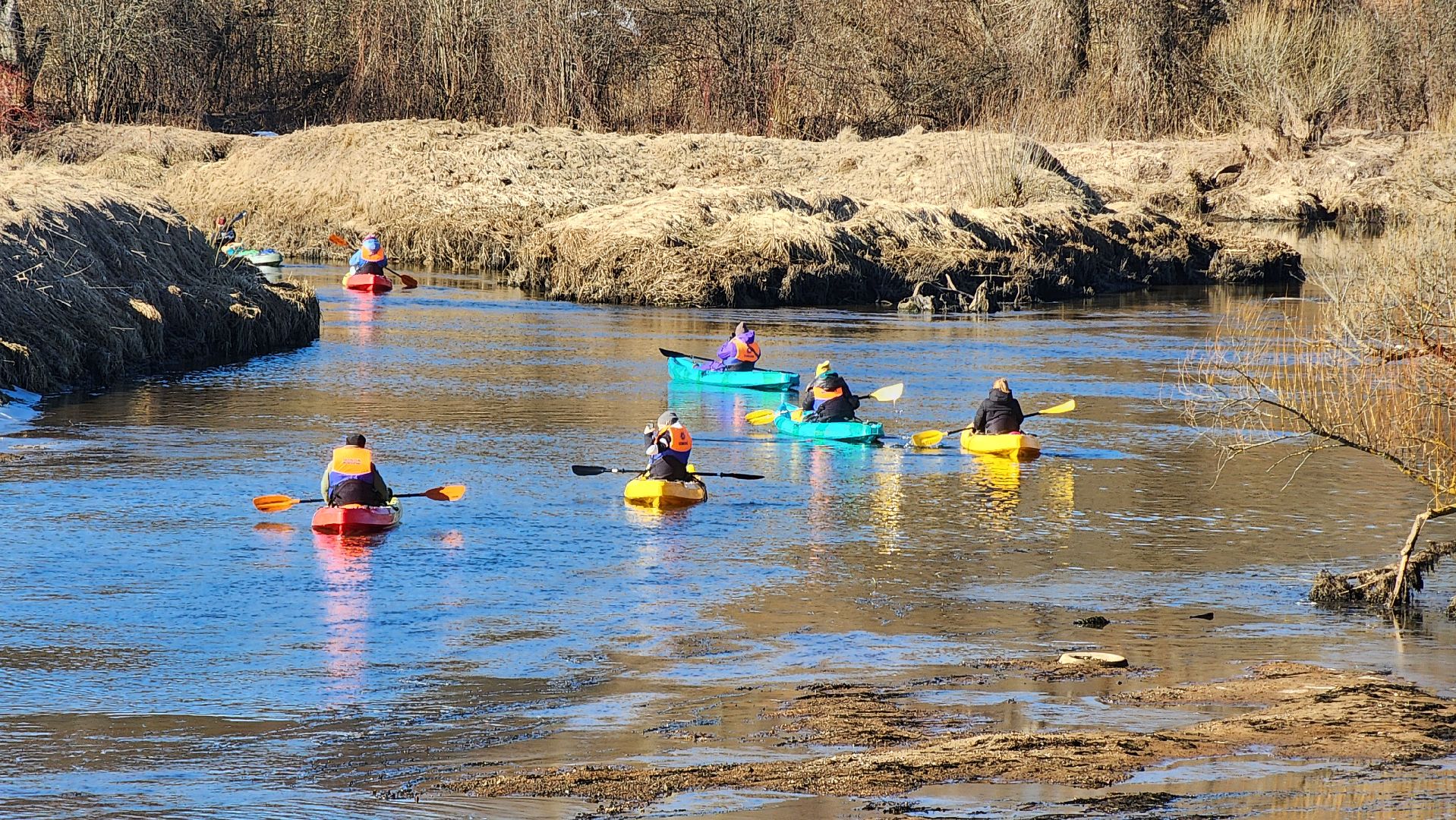 сплав на каяках, руза, каяки, спорт, экология, спорт в рузе,