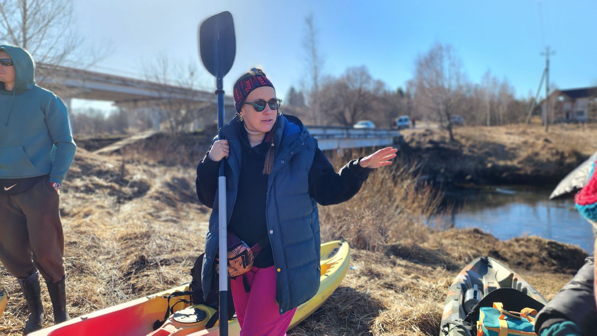 сплав на каяках, руза, каяки, спорт, экология, спорт в рузе,