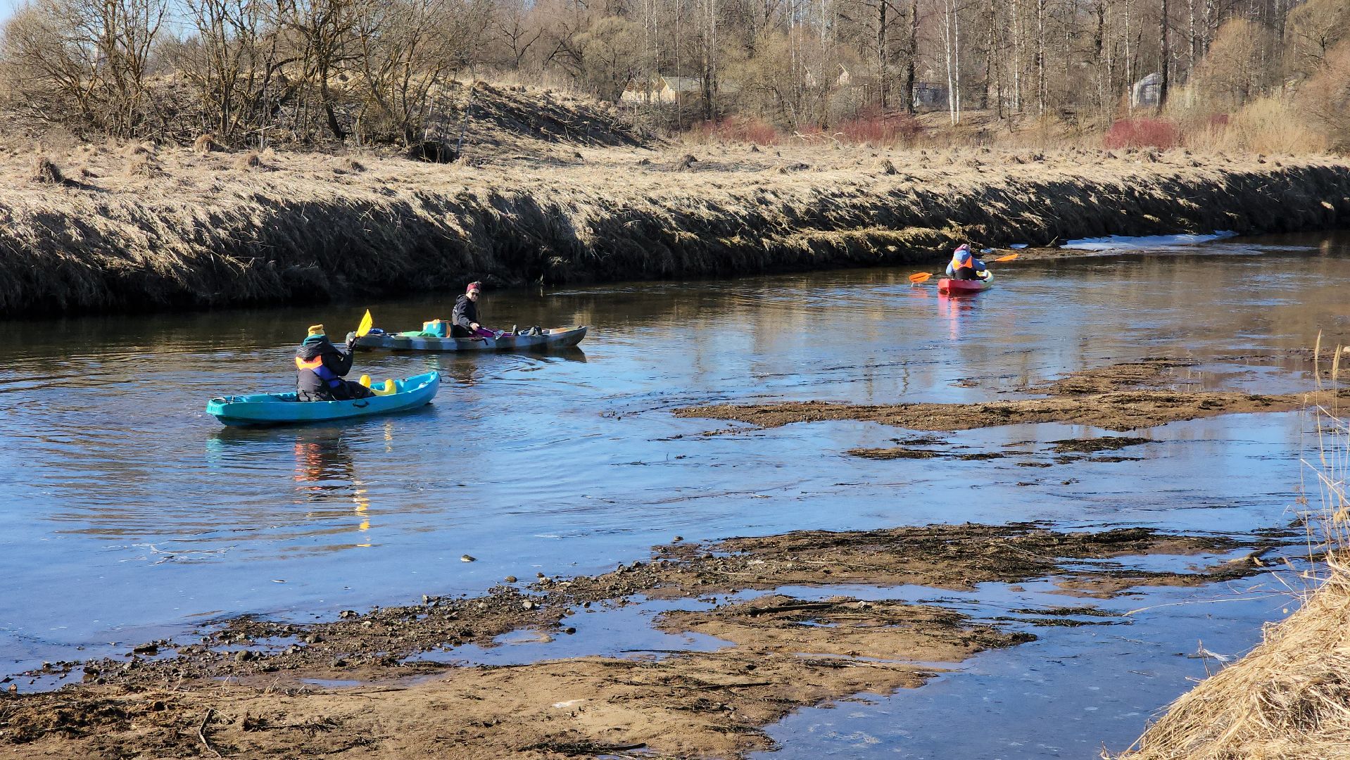 сплав на каяках, руза, каяки, спорт, экология, спорт в рузе,