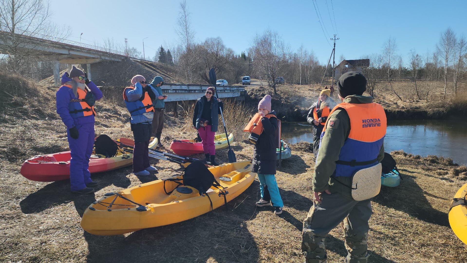 сплав на каяках, руза, каяки, спорт, экология, спорт в рузе,