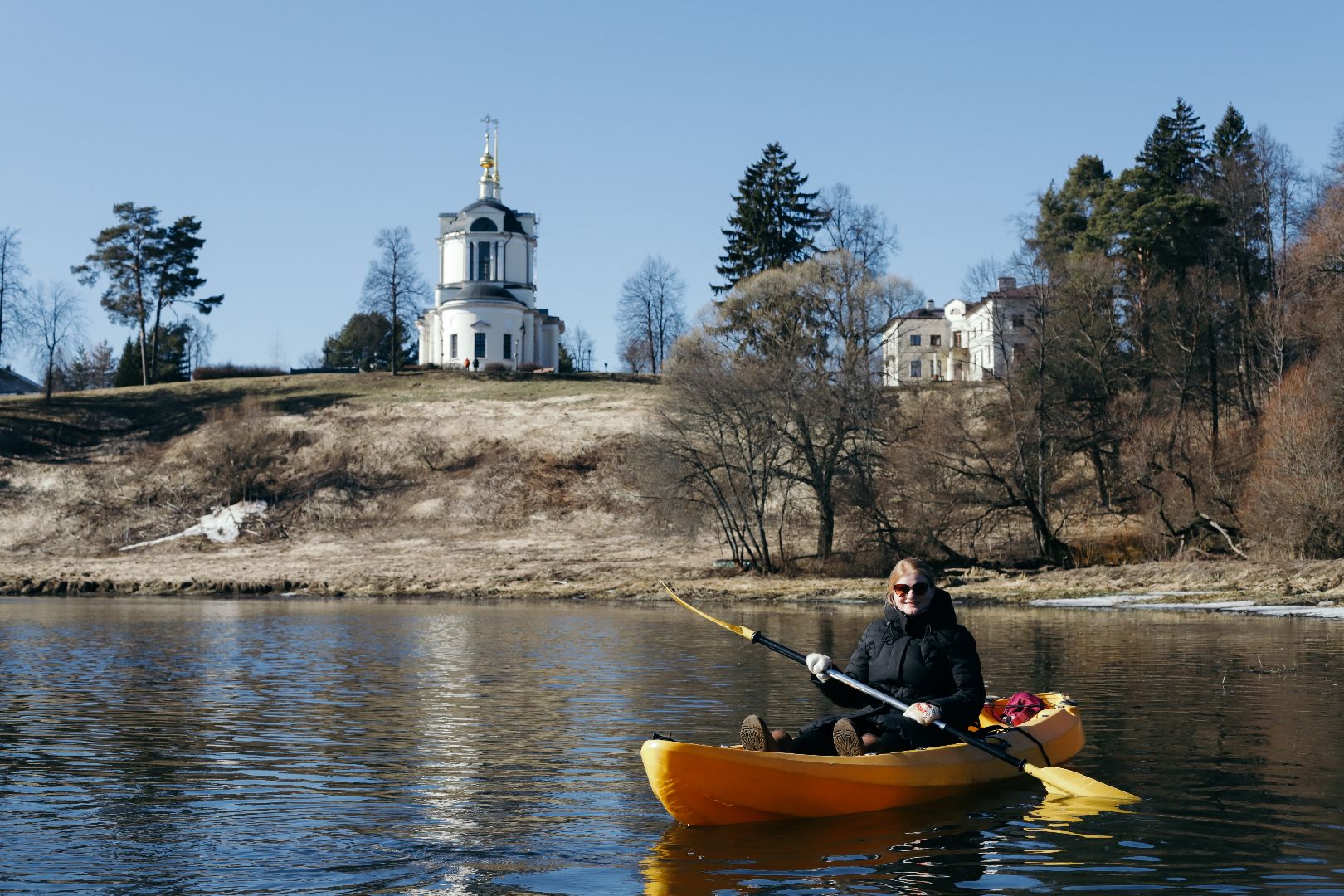 сплав на каяках, руза, каяки, спорт, экология, спорт в рузе,