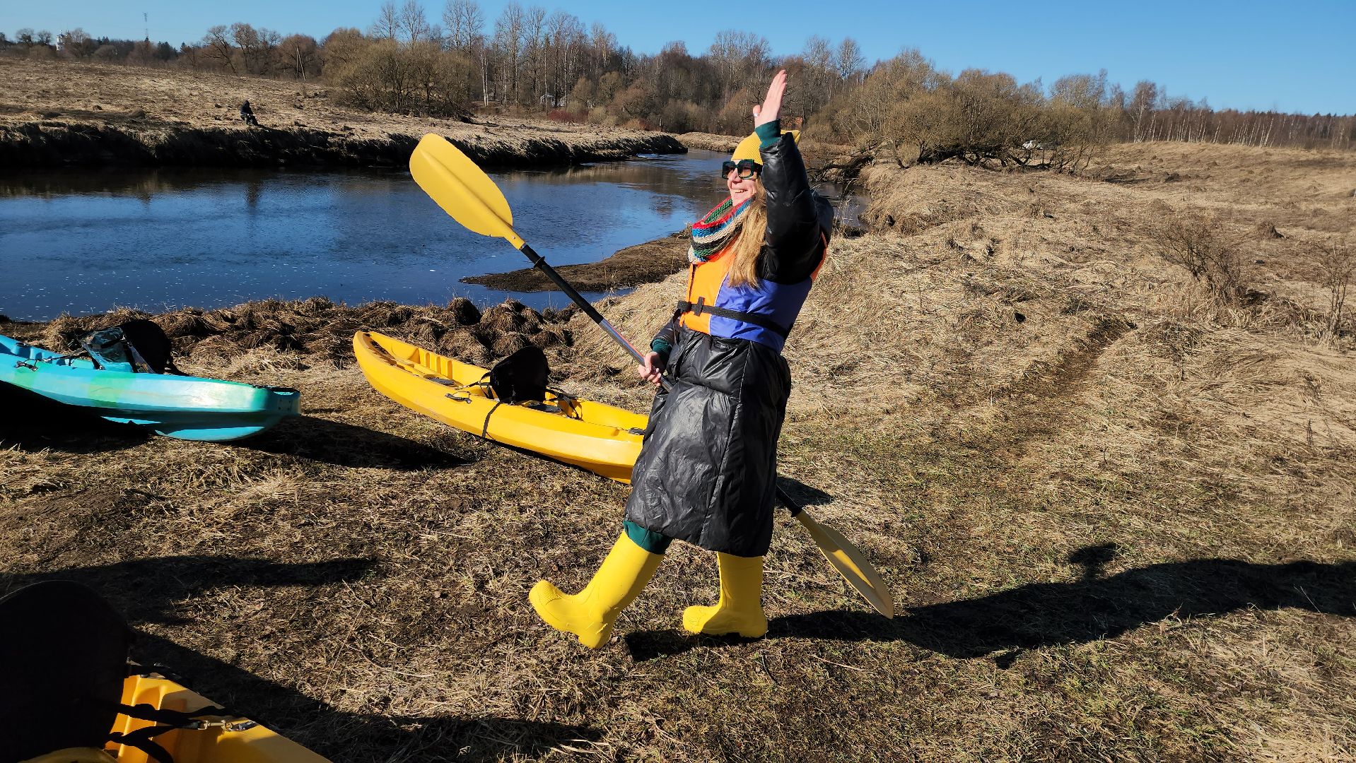 сплав на каяках, руза, каяки, спорт, экология, спорт в рузе,