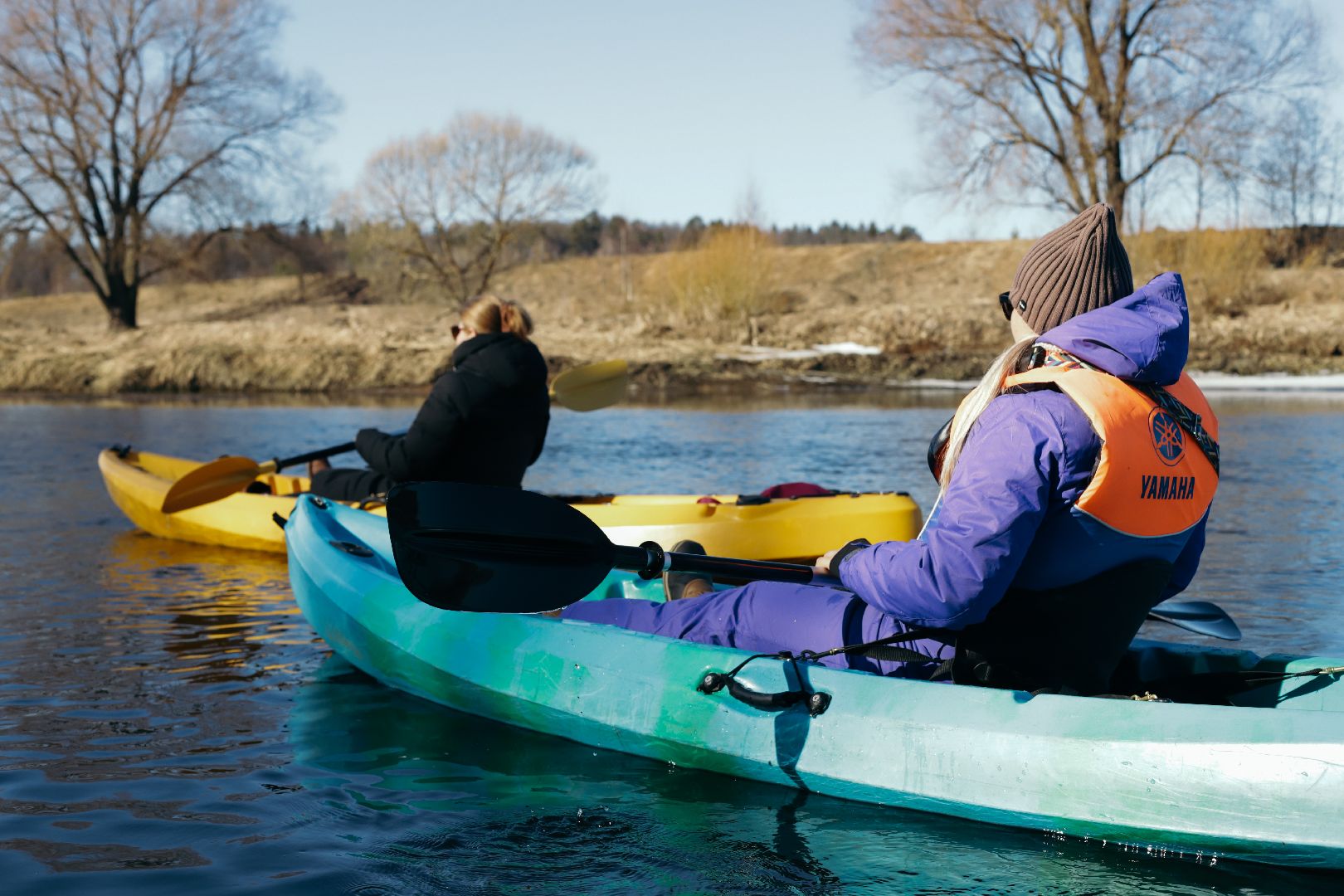 сплав на каяках, руза, каяки, спорт, экология, спорт в рузе,