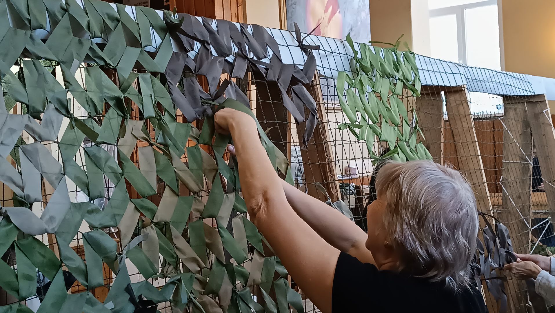 монино, волонтеры, маскировочные сети, сво,