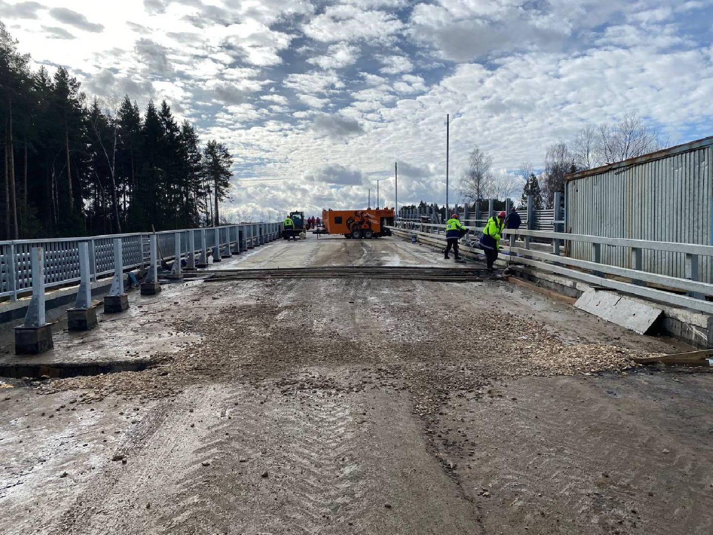 аникеевка, путепровод, новый путепровод, путепровод в красногорске, путепровод в аникеевке,