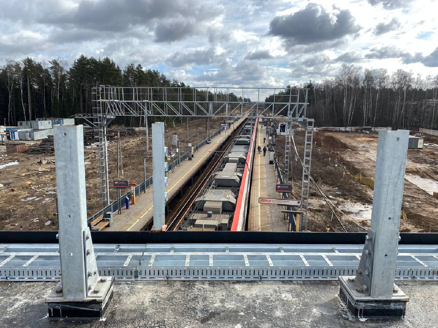 аникеевка, путепровод, новый путепровод, путепровод в красногорске, путепровод в аникеевке,