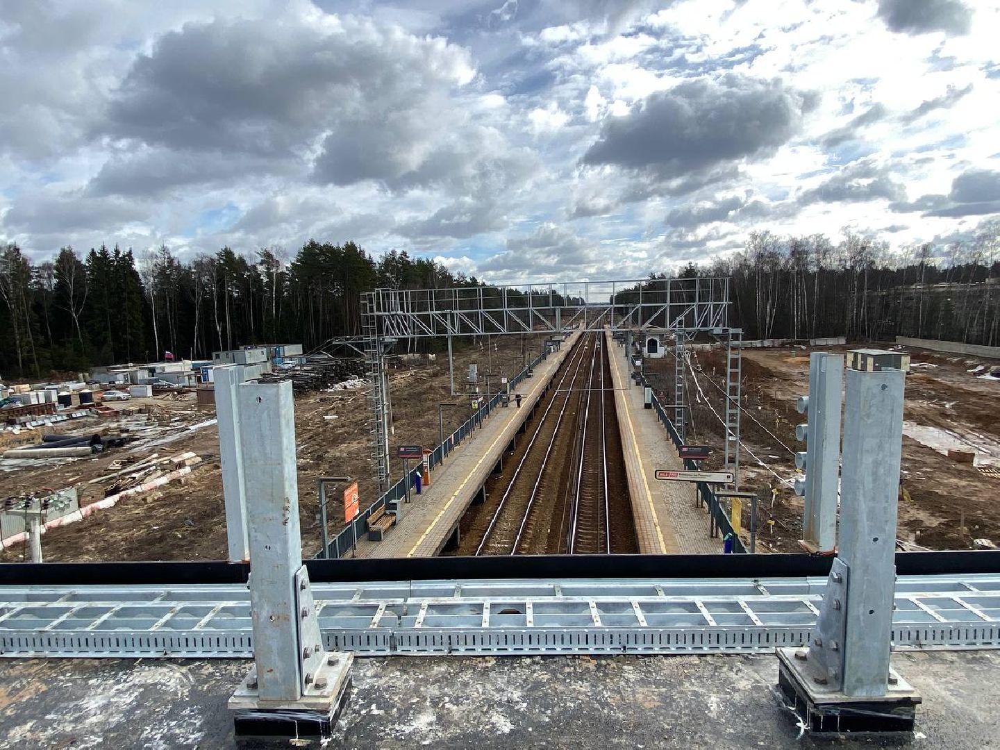 аникеевка, путепровод, новый путепровод, путепровод в красногорске, путепровод в аникеевке,