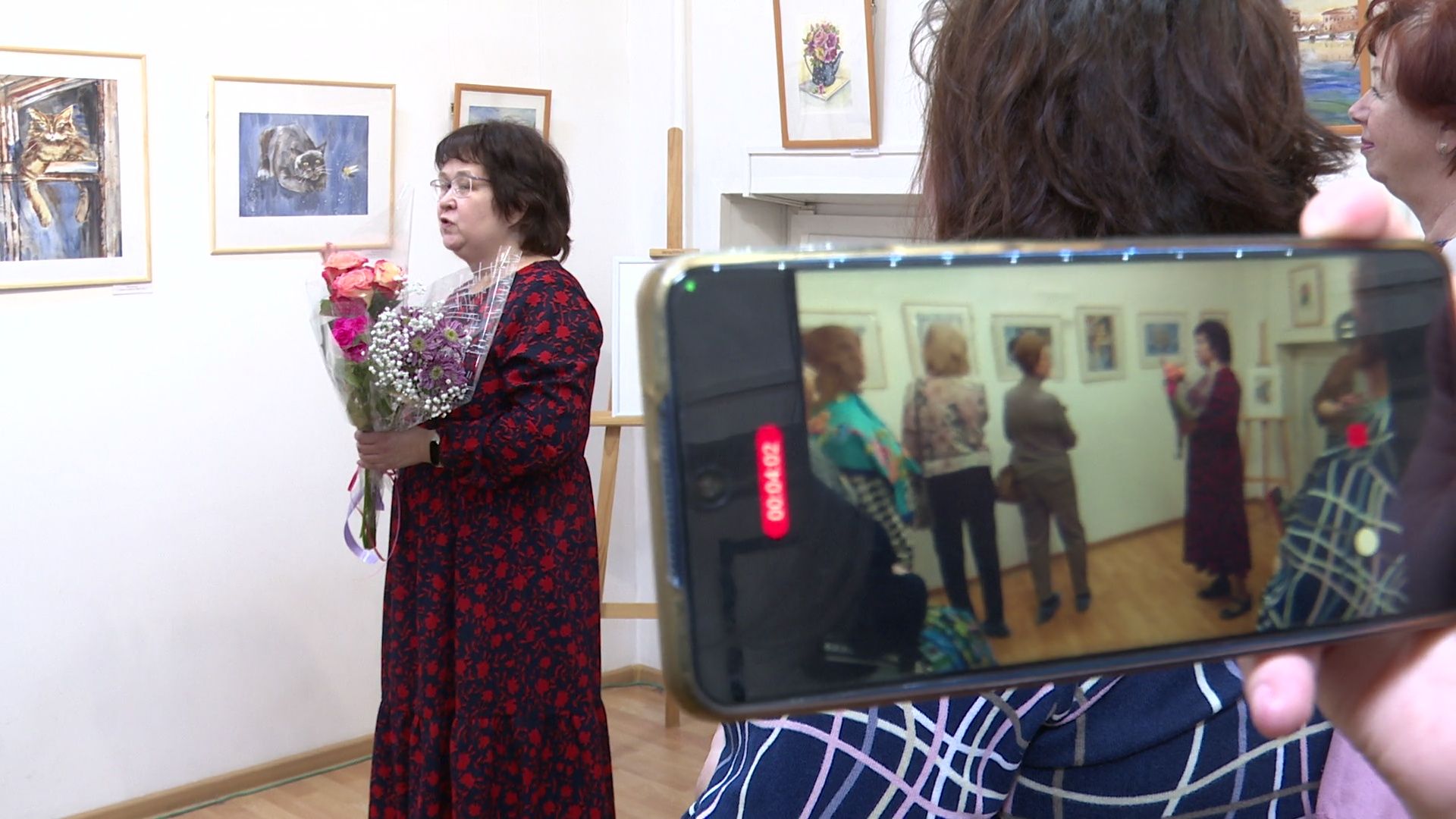 реутов, музей, выставка, картины,цветы, алла прима,