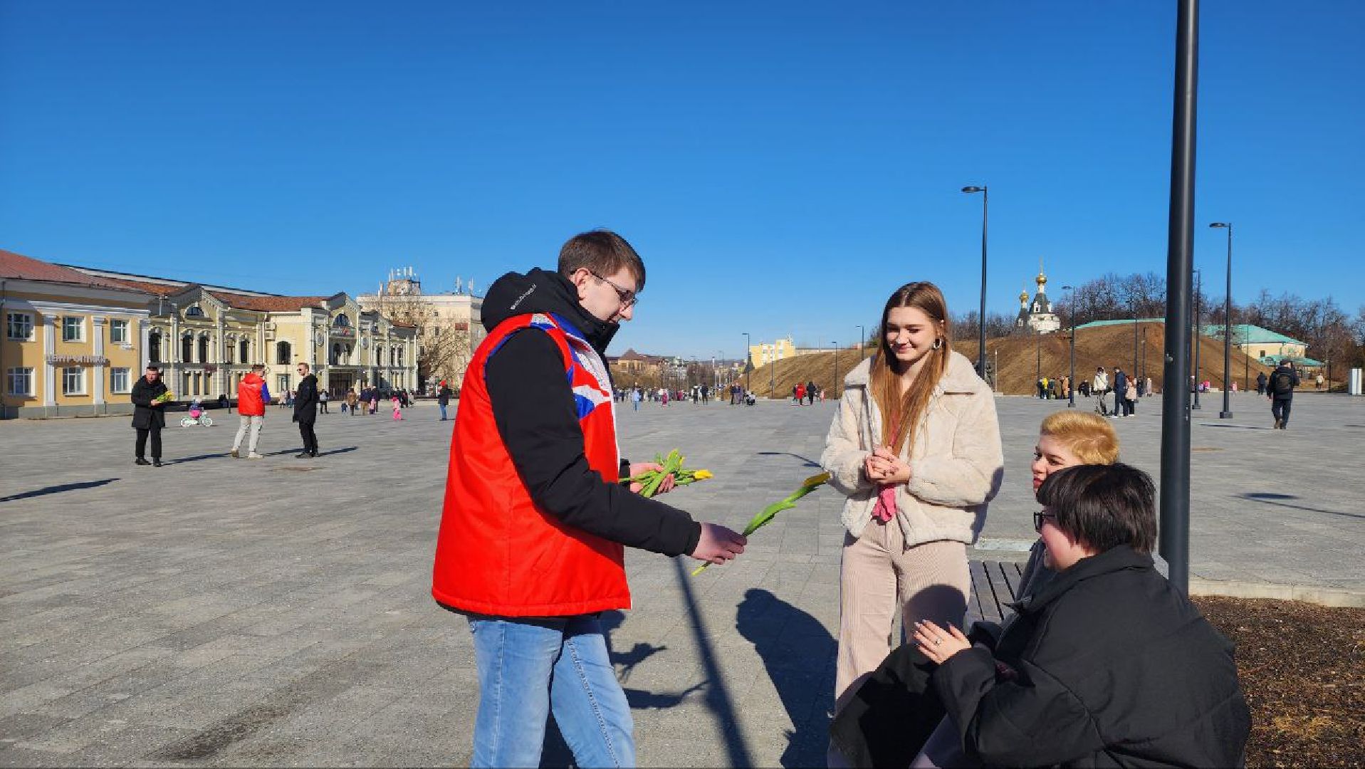 Дмитров, 8 марта, Волонтеры Подмосковья, Молодая гвардия,