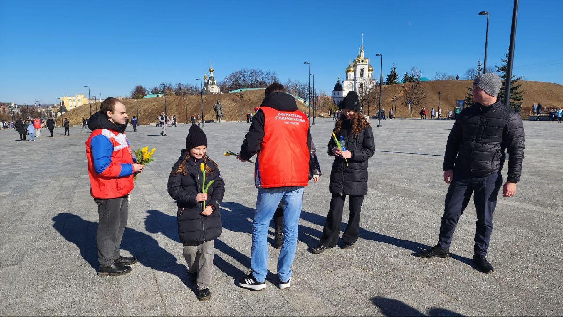 Дмитров, 8 марта, Волонтеры Подмосковья, Молодая гвардия,