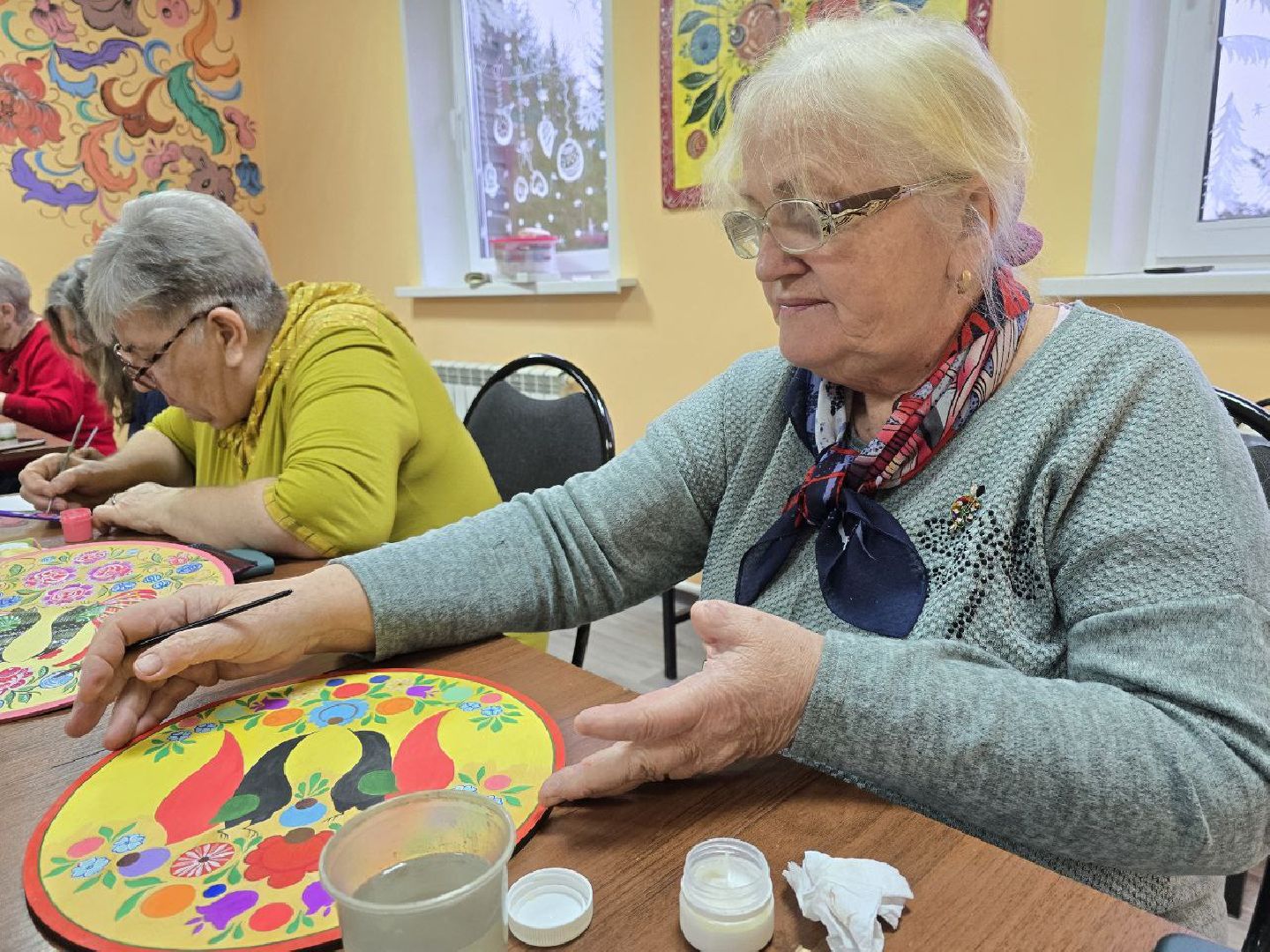 можайск, можайский муниципальный округ, подмосковье, народные промыслы, студия народных промыслов, городецкая роспись,
