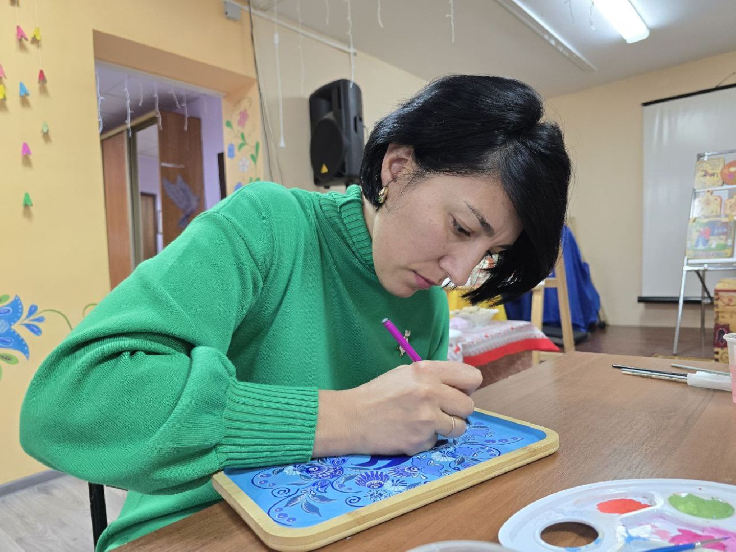 можайск, можайский муниципальный округ, подмосковье, народные промыслы, студия народных промыслов, городецкая роспись,