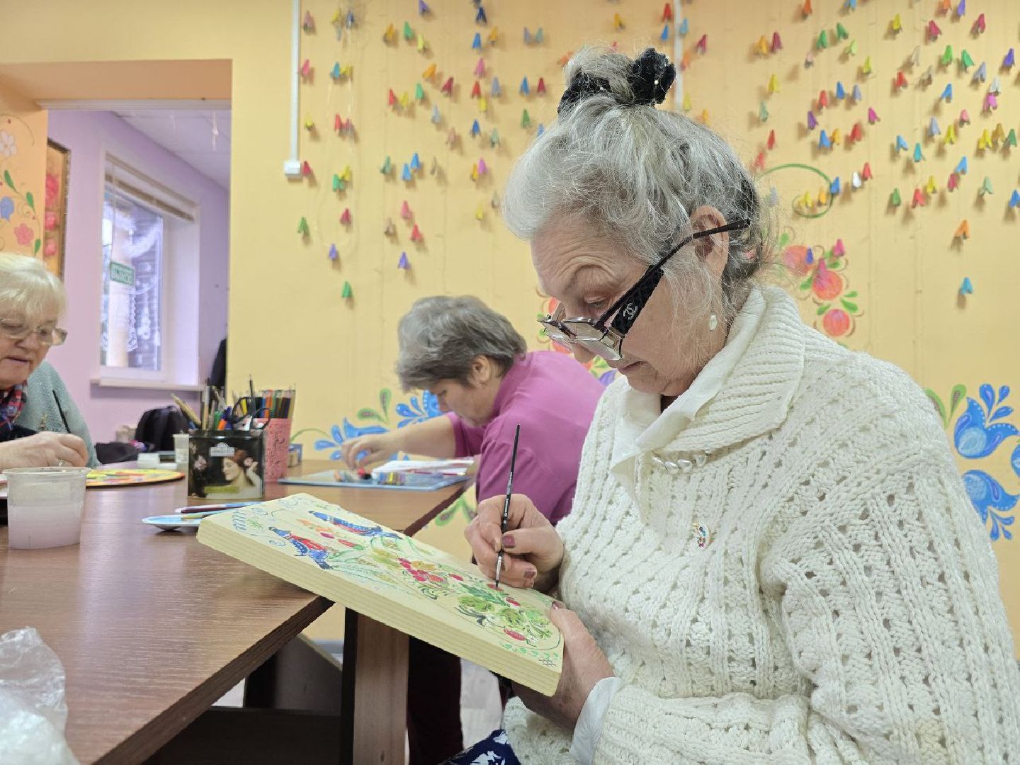можайск, можайский муниципальный округ, подмосковье, народные промыслы, студия народных промыслов, городецкая роспись,