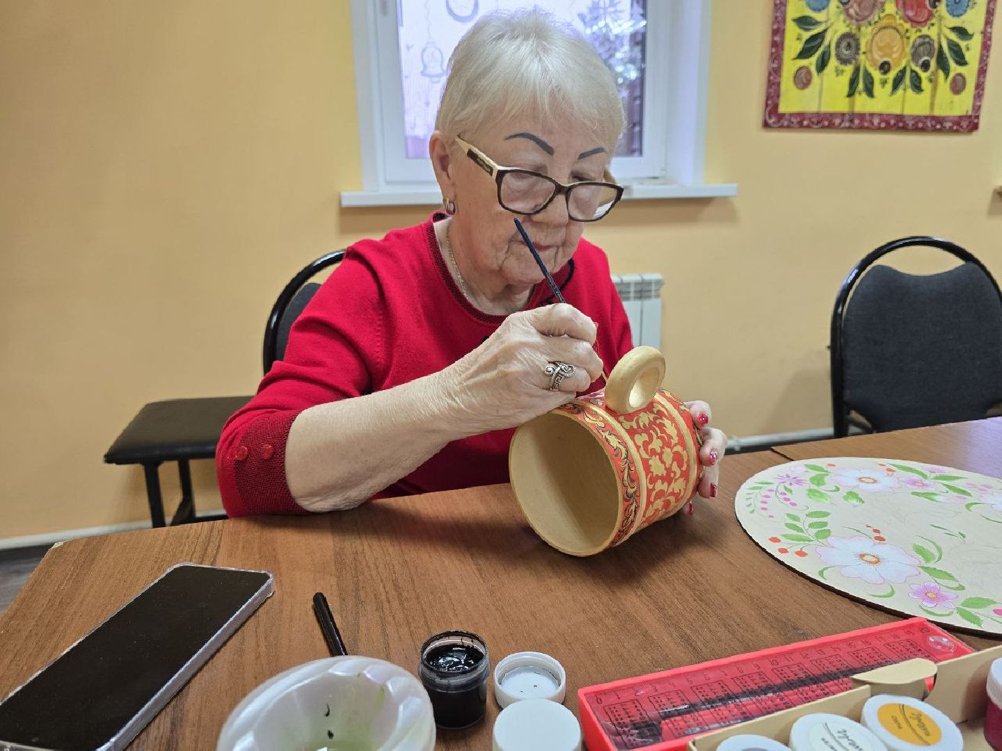 можайск, можайский муниципальный округ, подмосковье, студия народных промыслов, городецкая роспись, общество, медик,