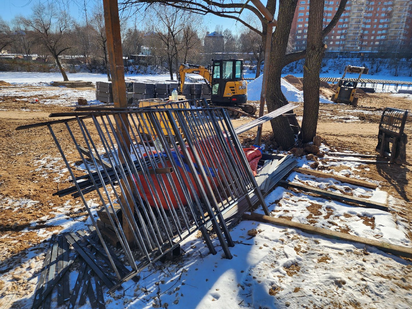 Чехов, набережная реки теребенка, благоустройство, реконструкция, ограждения, установка оград, изготовление ограждений, сварочные работы, госпрограмма московской области, формирование комфортной городской среды,