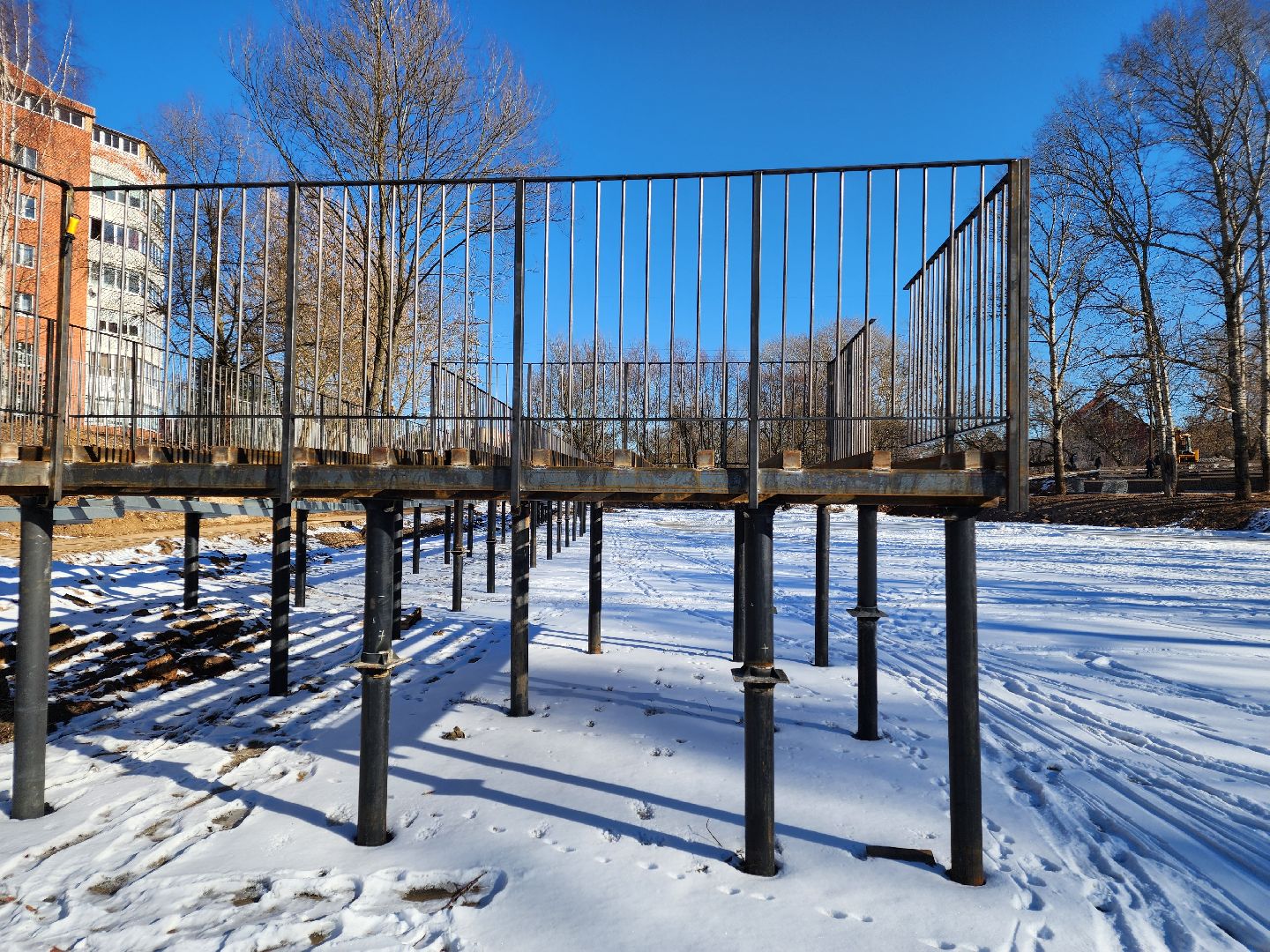 Чехов, набережная реки теребенка, благоустройство, реконструкция, ограждения, установка оград, изготовление ограждений, сварочные работы, госпрограмма московской области, формирование комфортной городской среды,