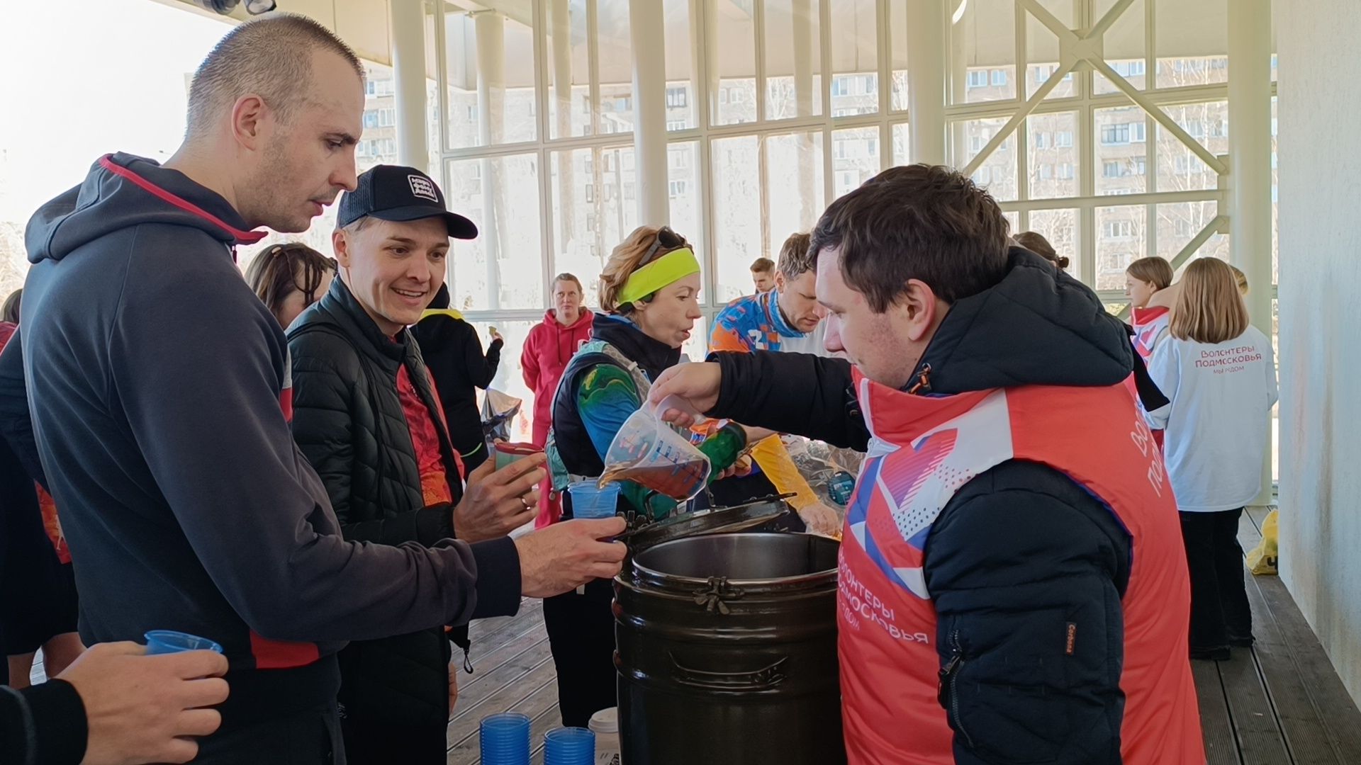 бег, лобня, парк,