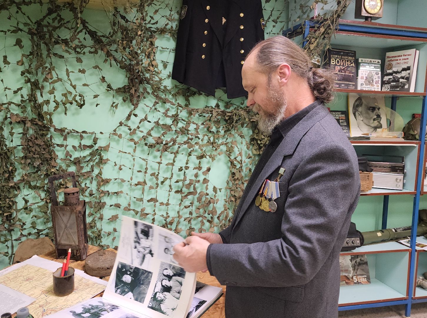 Дубна, боевое братство, комната боевой славы, сво, трофей, дрон,