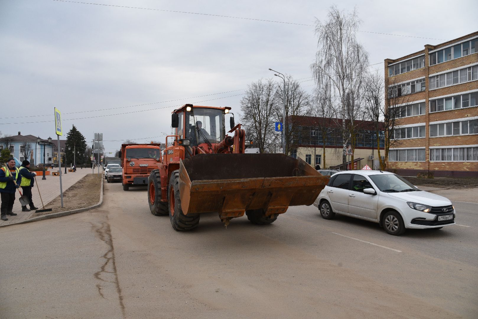 лотошино, уборка дорог, мосавтодор,
