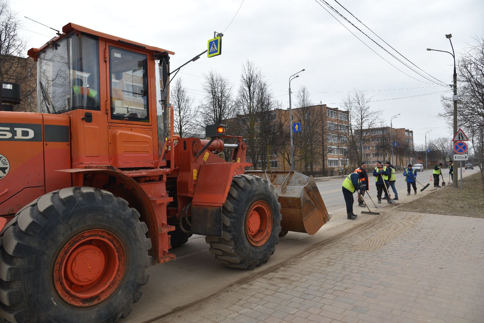лотошино, уборка дорог, мосавтодор,