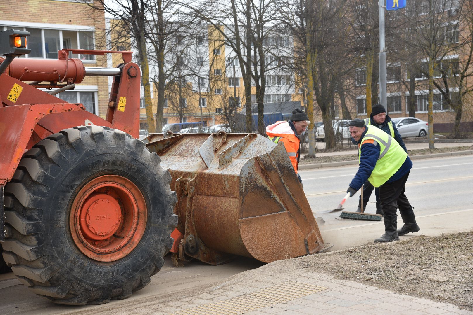 лотошино, уборка дорог, мосавтодор,