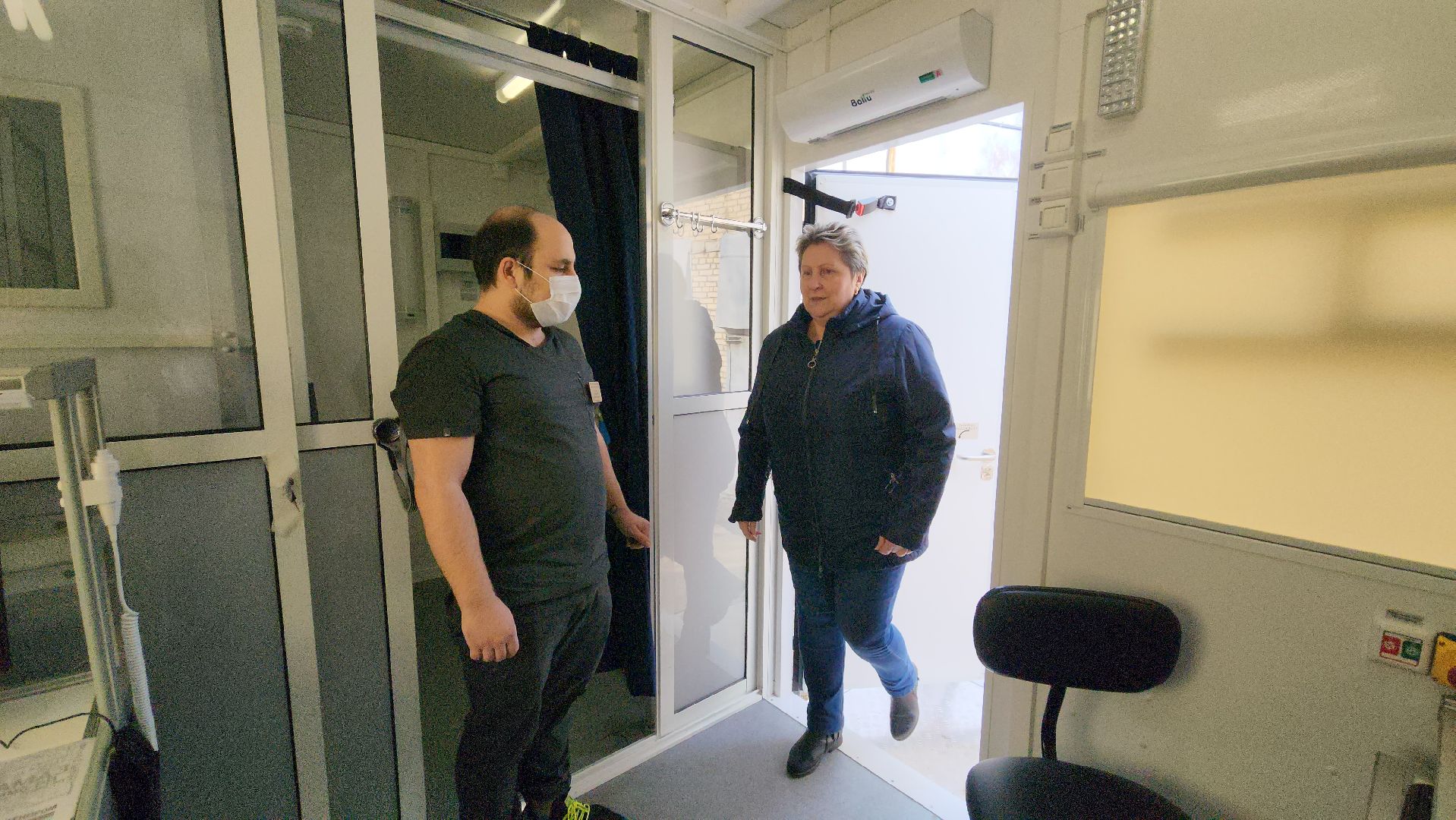 Лобня, Поликлиника,мобильный медицинский пункт,