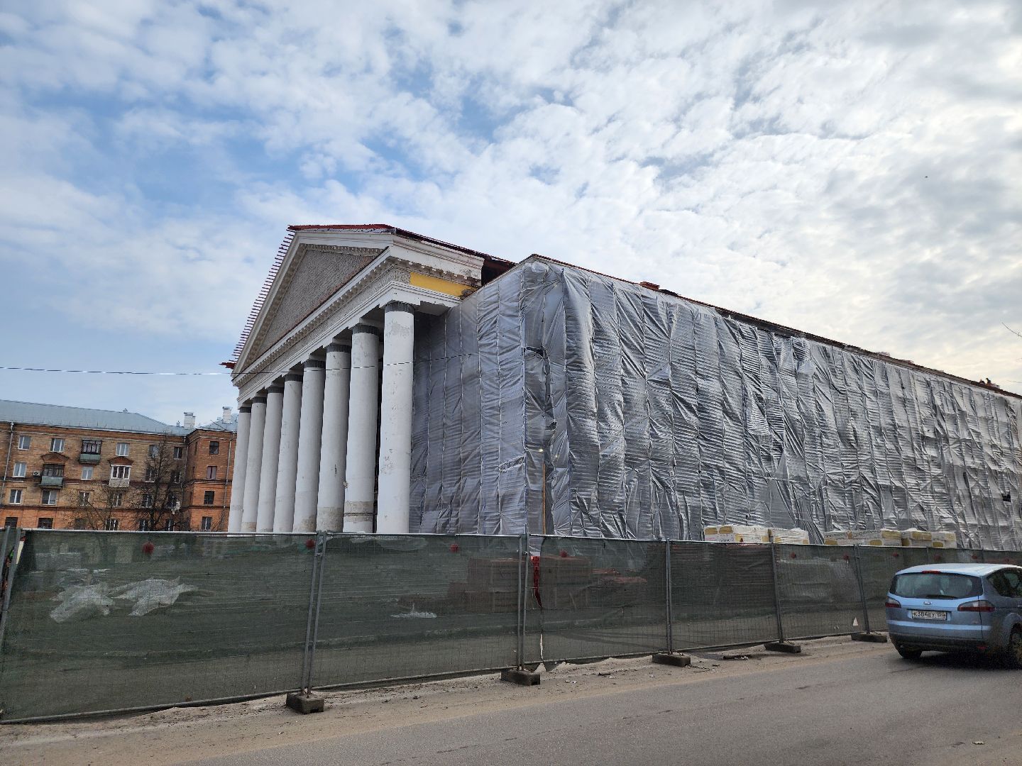 электросталь, благоустройство, ремонт, реконструкция, октябрь, культурный центр,