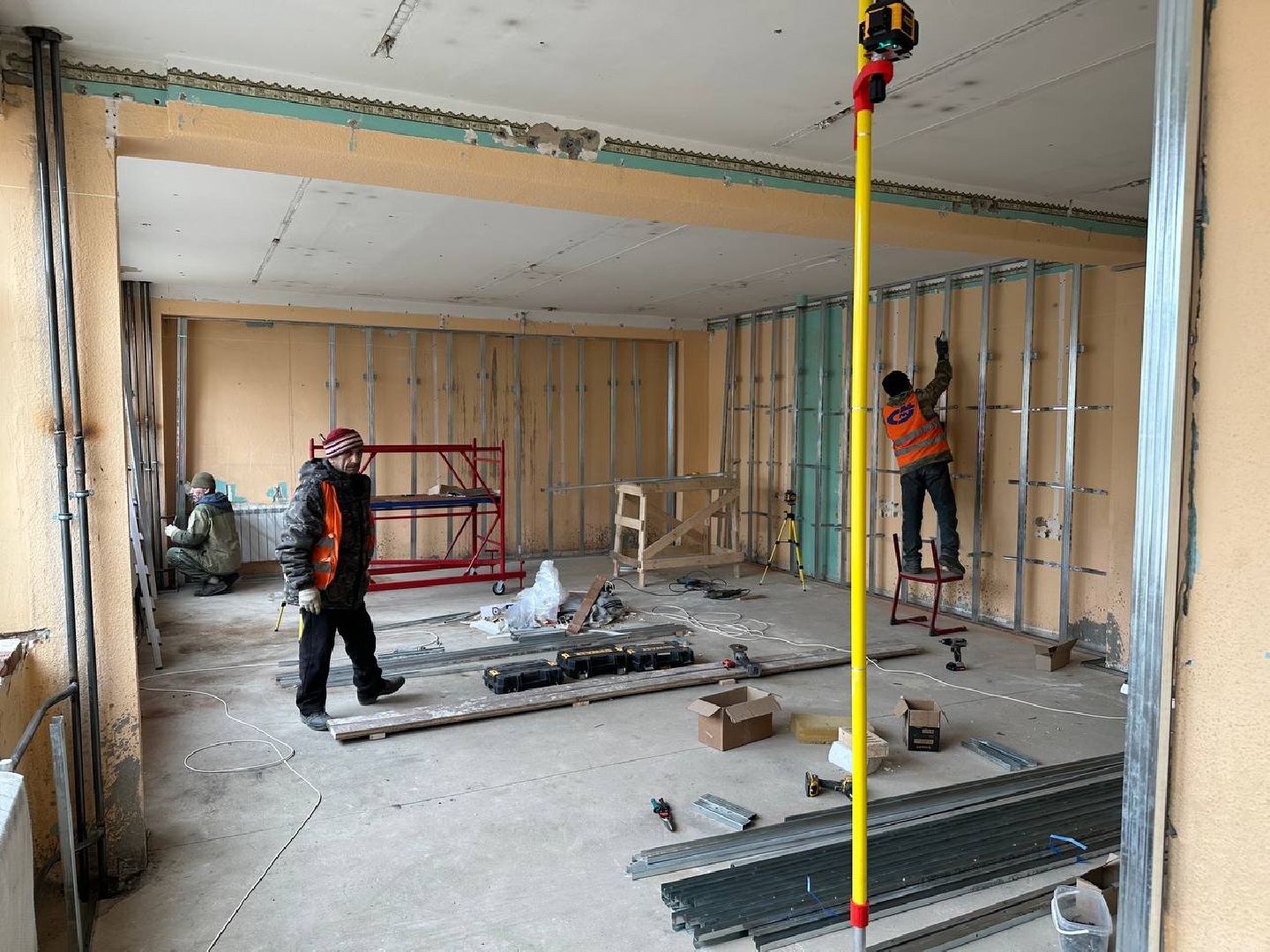 ремонт школы, домодедово,