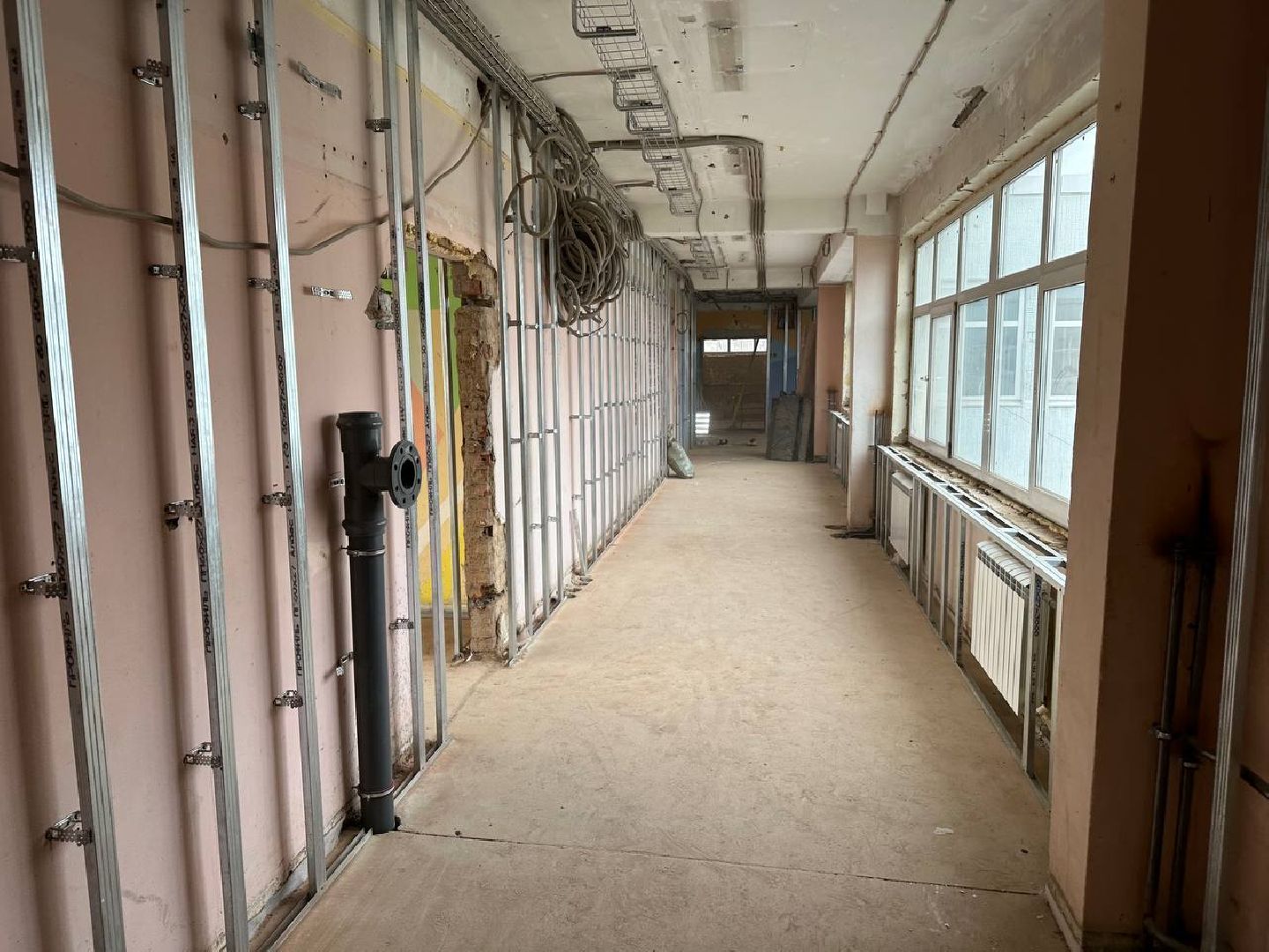 ремонт школы, домодедово,