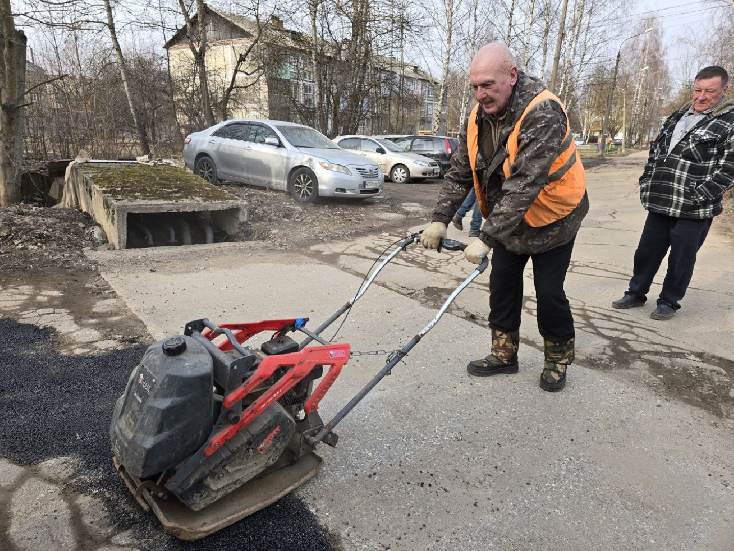 можайск, можайский городской округ, подмосковье, дороги, ямочный ремонт, ямы, ямы на дорогах, дефекты дорожного полотна,