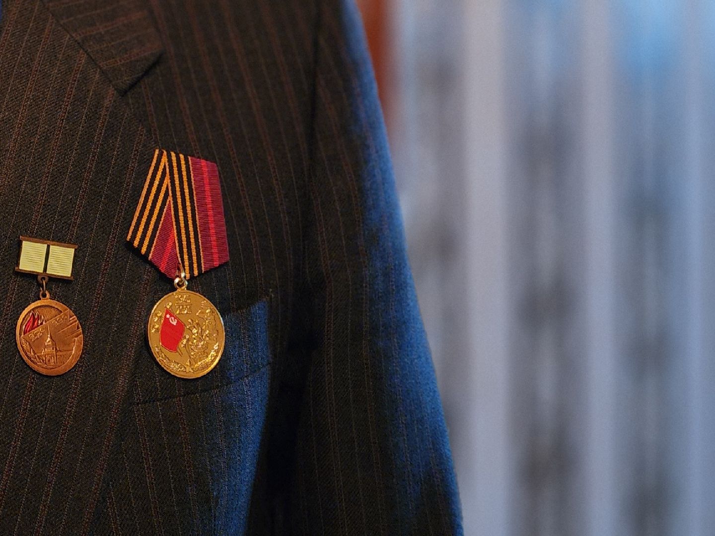 фрязино, медаль 80 лет победы, блокадник, ветеран вов,