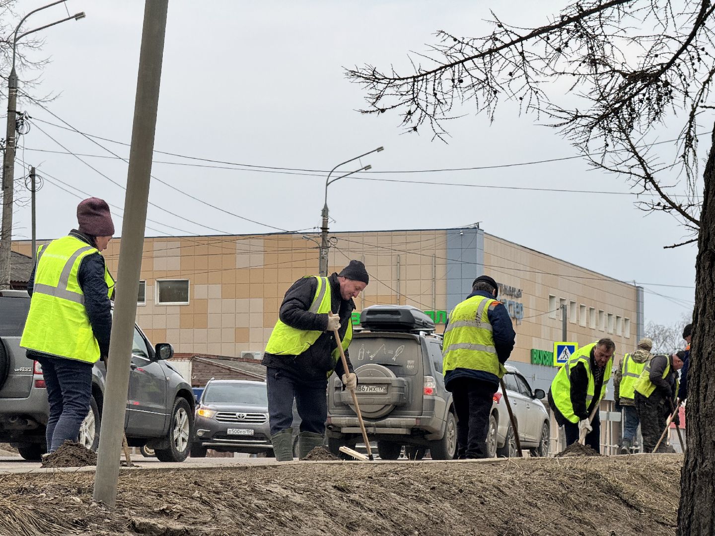 шаховская, уборка улиц, уборка улиц города,
