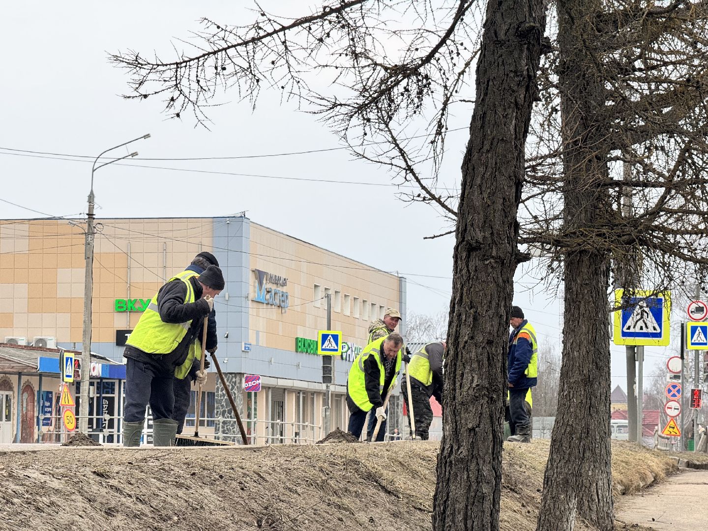 шаховская, уборка улиц, уборка улиц города,