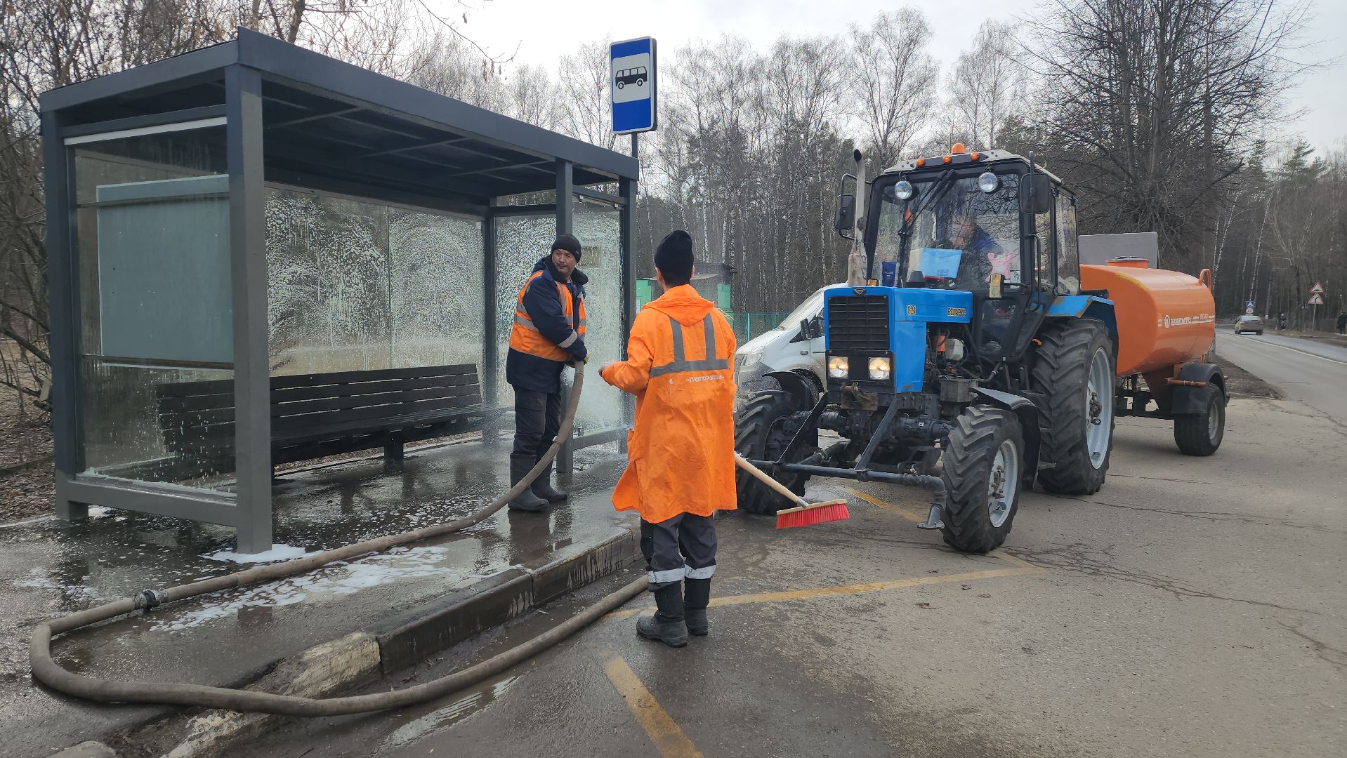 ивантеевка, пушкинский, остановочные павильоны, коммунальная служба, уборка города, вертикалки,